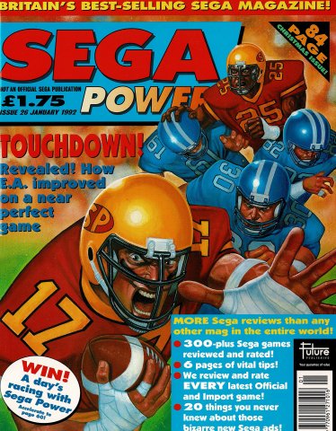 Sega Power Issue 26 (January 1992)