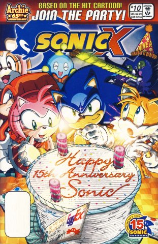 Sonic X 010 (August 2006)