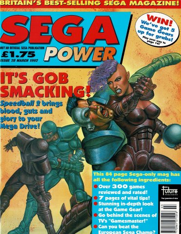 Sega Power Issue 28 (March 1992)