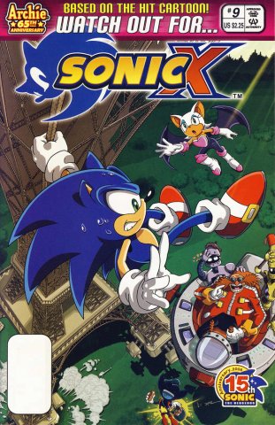 Sonic X 009 (July 2006)