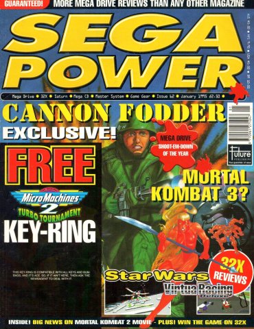 Sega Power Issue 62 (January 1995)