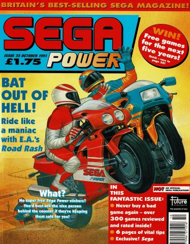 Sega Power Issue 23 (October 1991)