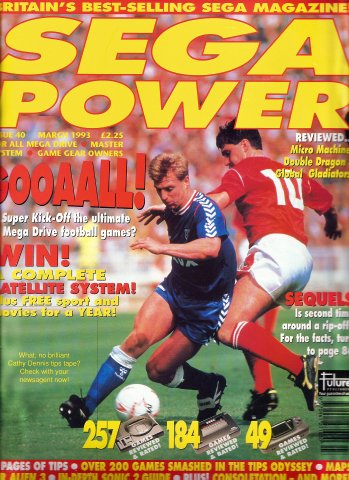 Sega Power Issue 40 (March 1993)