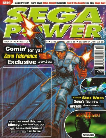 Sega Power Issue 58 (September 1994)