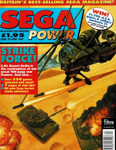 Sega Power Issue 29 (April 1992)