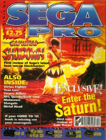 Sega Pro 41 (February 1995)