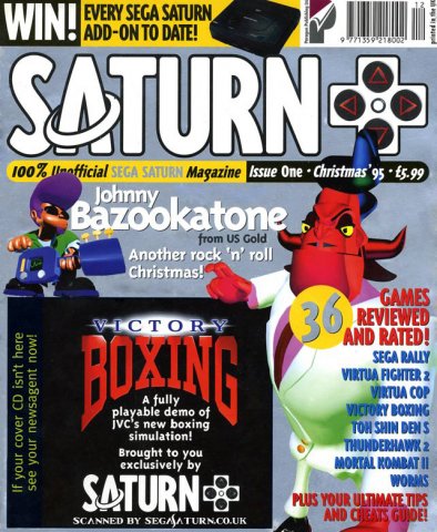 Saturn+ Issue 01 (Christmas 1995)