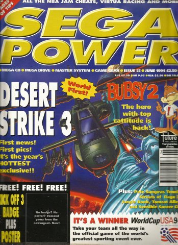 Sega Power Issue 55 (June 1994)