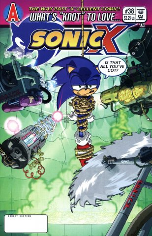 Sonic X 038 (December 2008)