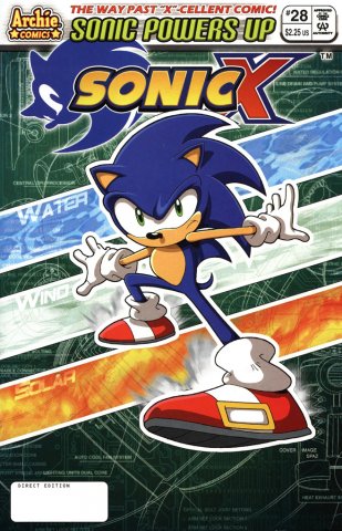 Sonic X 028 (February 2008)