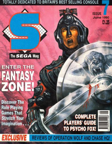 S: The Sega Magazine Issue 07 (June 1990)