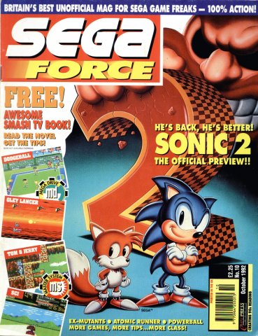 Sega Force 10 (October 1992)