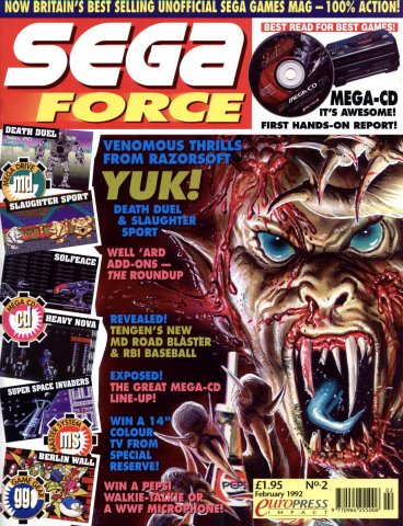 Sega Force 02 (February 1992)