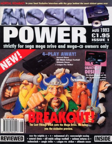 Mega Power 01 (August 1993)