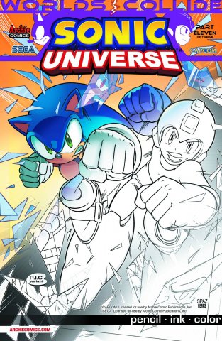 Sonic Universe 054 (September 2013) (P.I.C. variant)