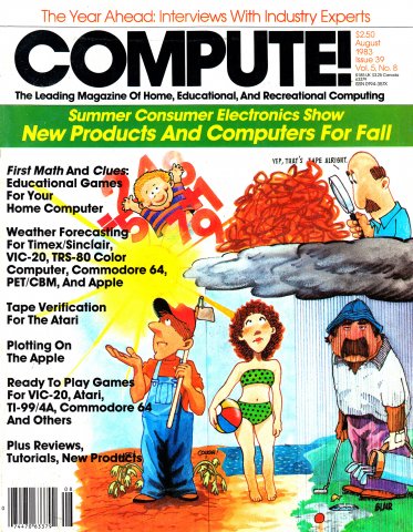 Compute! Issue 039 Vol.5 No. 8 August 1983