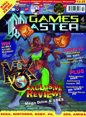 GamesMaster Issue 034 (October 1995)