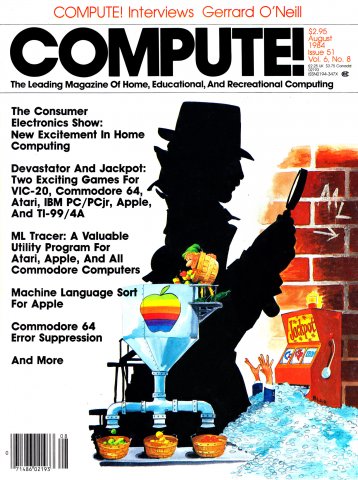 Compute! Issue 051 Vol. 6 No. 8 (August 1984)