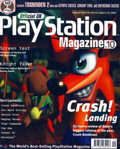 Official UK PlayStation Magazine Issue 010 (September 1996)