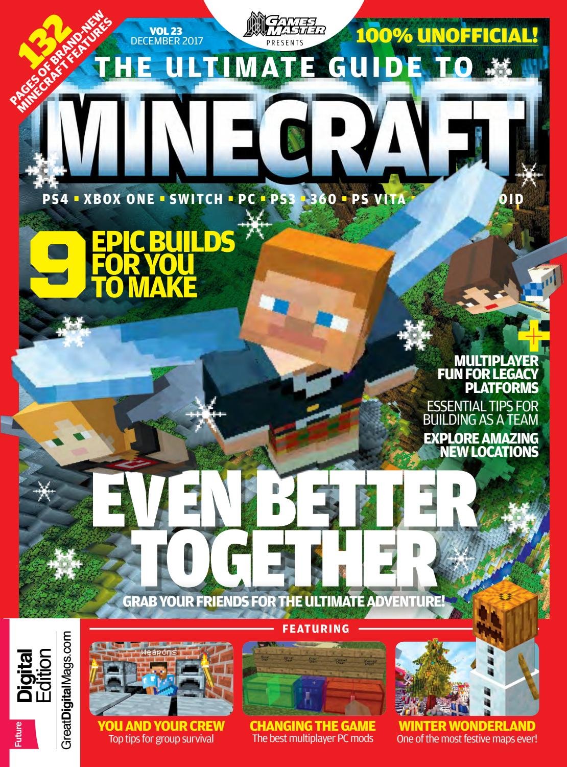 GamesMaster Presents: The Ultimate Guide To Minecraft Vol.23 (December ...