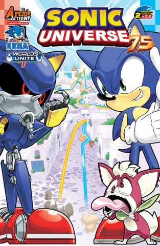 Sonic Universe 075 (June 2015) (variant 2)