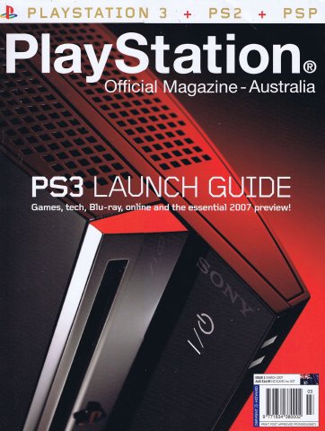 PlayStation Official Magazine Issue 001 (March 2007)