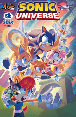 Sonic Universe 096 (unreleased) (Freedom Fighters Forever variant)