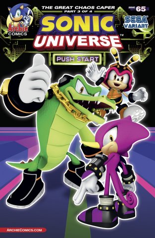 Sonic Universe 065 (August 2014) (Sega variant)