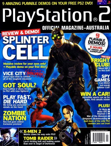 Playstation 2 Official Magazine (AUS) Issue 13 (April 2003)