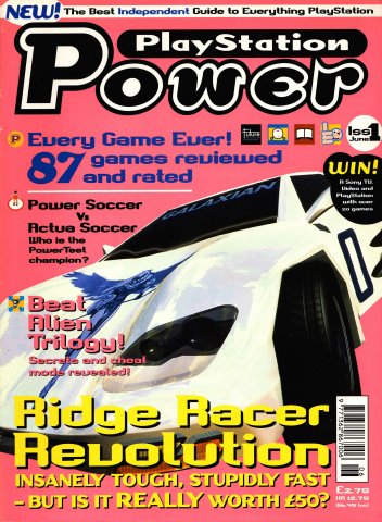 PlayStation Power Issue 01 (June 1996)