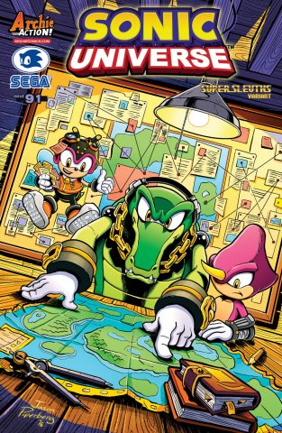 Sonic Universe 091 (December 2016) (Super Sleuths variant)