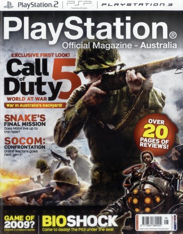 PlayStation Official Magazine Issue 019 (August 2008)