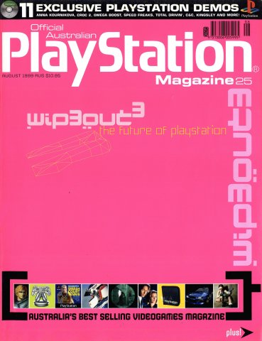 Official Australian PlayStation Magazine 025 (August 1999)