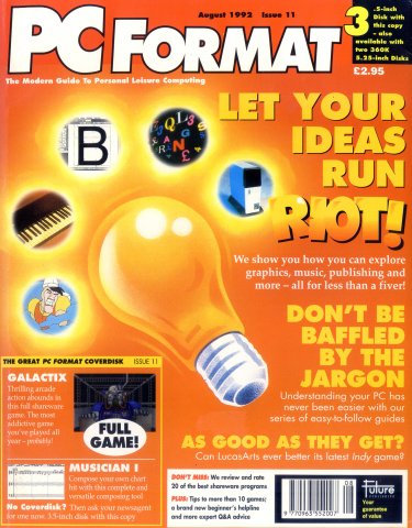 PC Format Issue 011 (August 1992)