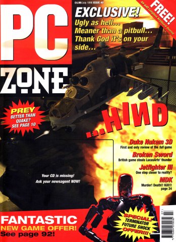 PC Zone Issue 040 (July 1996)