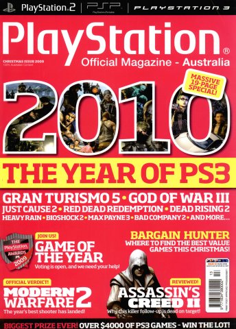 PlayStation Official Magazine Issue 038 (Christmas 2009)