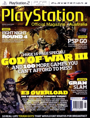 PlayStation Official Magazine Issue 033 (August 2009)