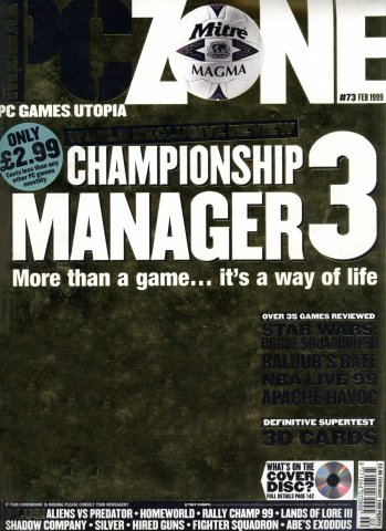 PC Zone Issue 073 (February 1999)