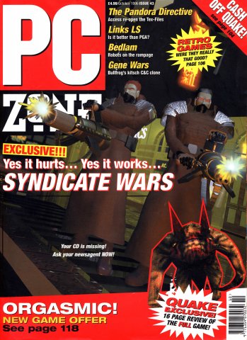 PC Zone Issue 043 (October 1996)