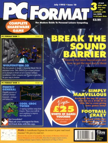 PC Format Issue 010 (July 1992)