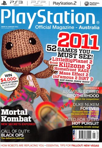 PlayStation Official Magazine Issue 051 (January 2011)