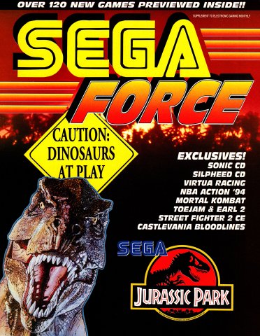 Sega Force Issue 3 July 1993