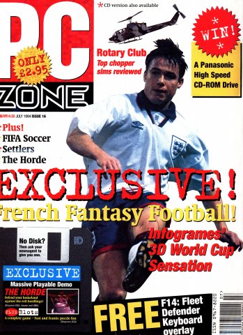 PC Zone Issue 016 (July 1994)