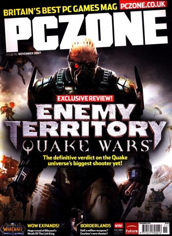 PC Zone Issue 186 (November 2007)