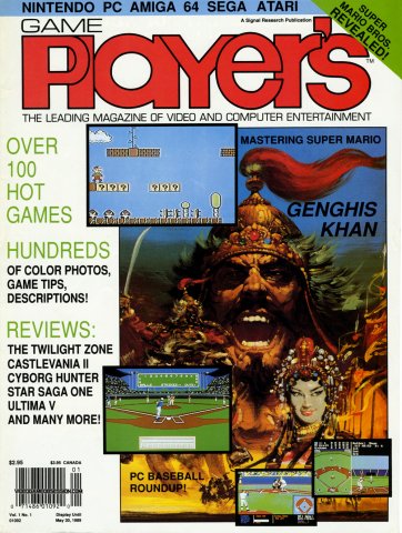 Game Player's Issue 001 May 1989