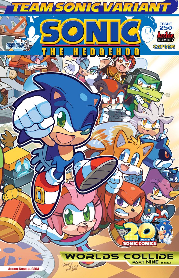 Sonic the Hedgehog 250 (August 2013) (Team Sonic variant) - Sonic the ...