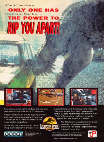 More information about "Jurassic Park"