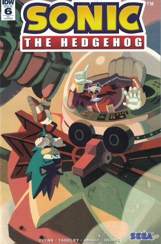 Sonic the Hedgehog 006 (June 2018) (retailer incentive)