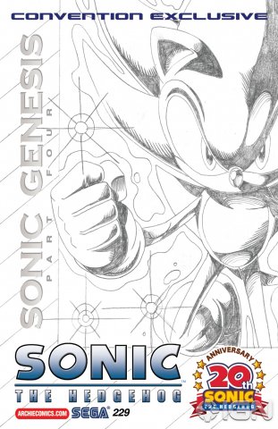 Sonic the Hedgehog 229 (November 2011) (covention exclusive)