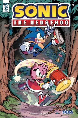 Sonic the Hedgehog 002 (April 2018) (Retailer Incentive b)